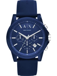 Uhr blau