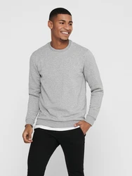 ONLY & SONS Sweatshirt Ceres hellgrau