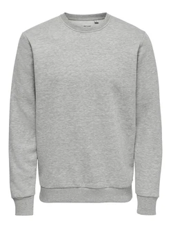 ONLY & SONS Sweatshirt Ceres hellgrau