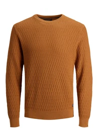 Pullover dunkelorange