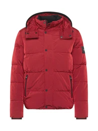 Winterjacke rot