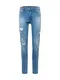 Denim Project Kavbojke  moder denim