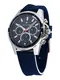 TOMMY HILFIGER Uhr ''''Mason'''' blau / silber