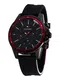 TOMMY HILFIGER Analoguhr ''''MASON'''' schwarz / rot