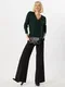 VERO MODA Pulover  temno zelena