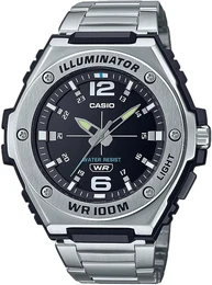 Uhr ''''MWA-100HD-1AVEF'''' silber / schwarz