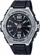 CASIO Uhr ''''MWA-100H-1AVEF'''' schwarz / silber