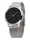 TOMMY HILFIGER Uhr ''''EASTON'''' silber / schwarz