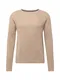 JACK & JONES Pullover dunkelbeige