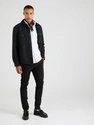 Tommy Jeans Hemd marineblau/hellrot/weiß