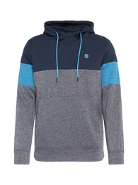 Sweatshirt ''''MART'''' navy / aqua / graumeliert