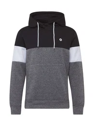 Sweatshirt schwarz / weiß / grau