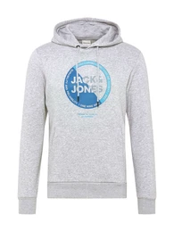 Sweatshirt ''''LAMBO'''' grau / blau