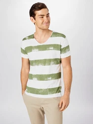 Key Largo T-Shirt 'MT AIRFLIGHT' khaki / offwhite
