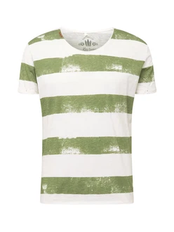 Key Largo T-Shirt 'MT AIRFLIGHT' khaki / offwhite