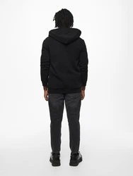 Only & Sons Sweatjacke 'Ceres' schwarz