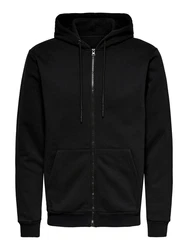 Only & Sons Sweatjacke 'Ceres' schwarz