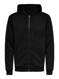 Only & Sons Sweatjacke 'Ceres' schwarz