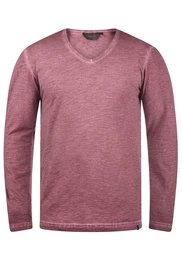 !Solid Langarmshirt Cornelio rot