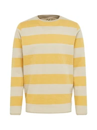 Pullover ''''Captains'''' gelb / grau