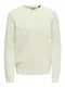 Only & Sons Strickpullover weiß