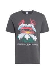 T-Shirt dunkelgrau / grn / rot / wei