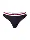 Tommy Hilfiger Underwear Tanga  marine modrá / rubínově červená / bílá