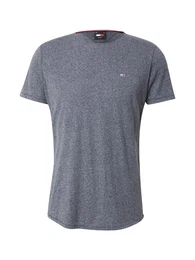 T-Shirt 'Jaspe' navy / graumeliert / rot / wei