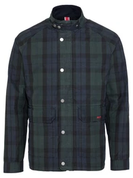 Jacke dunkelgrün / anthrazit / taubenblau
