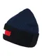 TOMMY HILFIGER Mütze navy / nachtblau / weiß / melone