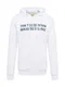 TOM TAILOR DENIM Sweatshirt weiß / türkis / nachtblau