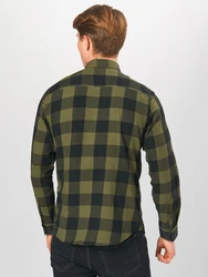 JACK & JONES Hemd 'Gingham' oliv/schwarz