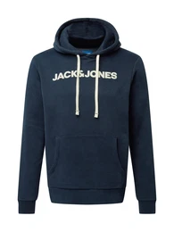 Plus Sweatshirt ''''HISTORY'''' dunkelblau / weiß