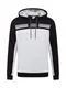 JACK & JONES Majica  črna / svetlo siva / zelena