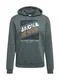JACK & JONES Sweatshirt dunkelgrün / mischfarben