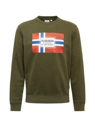 Sweatshirt ''''Bera'''' grün / rot / weiß / blau