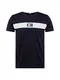 TOMMY HILFIGER Majica  temno modra / bela