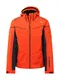 CMP Skijacke schwarz / dunkelorange / weiß