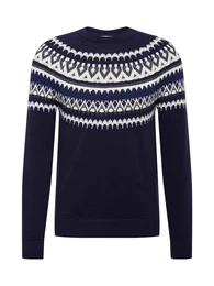 Pullover navy / weiß / grau / schwarz