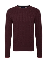 Pullover burgunder / weiß / rot / navy
