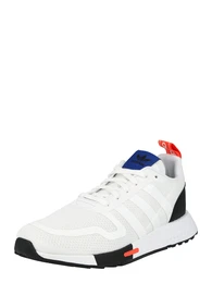 Sneaker ''''Multix'''' weiß / neonorange / blau / schoko