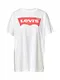 LEVI'S  Oversized tričko 'Graphic SS Roadtrip Tee'  červená / bílá