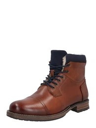 Schnrboots 'Finn' braun / cognac