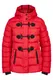 BRAVE SOUL Zimní bunda ''''PENTAGON''''  červená / černá