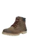 MUSTANG Schnürboots braun / dunkelbraun