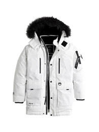 Parka weiß