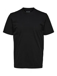 SELECTED HOMME T-Shirt Colman schwarz