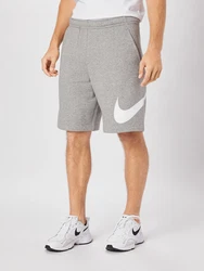 Nike Sportswear Shorts 'Club' grau/weiß