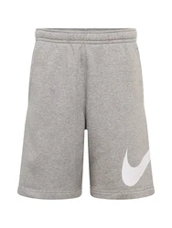 Nike Sportswear Shorts 'Club' grau/weiß