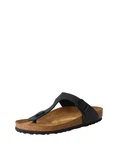 BIRKENSTOCK Zehentrenner 'Gizeh' schwarz